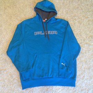 Blue large puma sweatshirt
