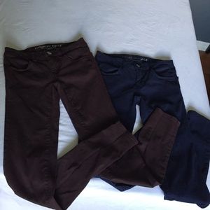 ✖️ Only maroon jeggings ✖️