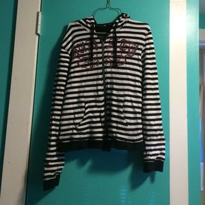 Reversible Hurley zip up hoodie