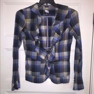 Free people casual plad flannel