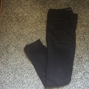 American Eagle Black Jegging