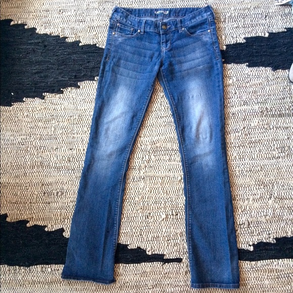 Express Slim Boot Cut Jeans