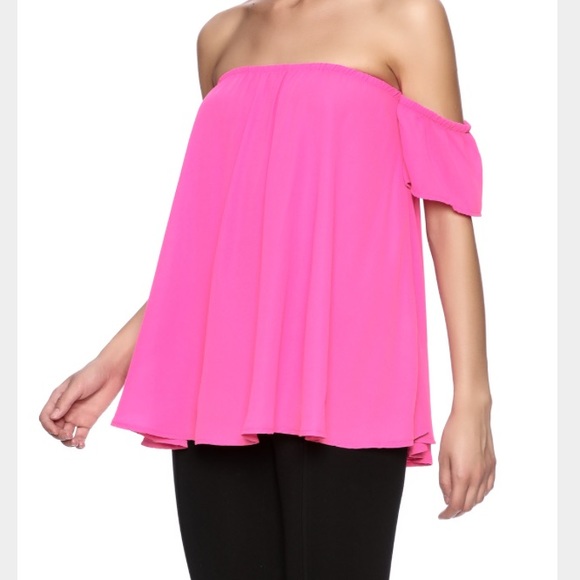 Floral off the shoulder top - Picture 3 of 3