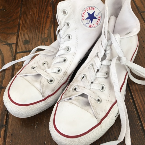 CONVERSE White High-Tops