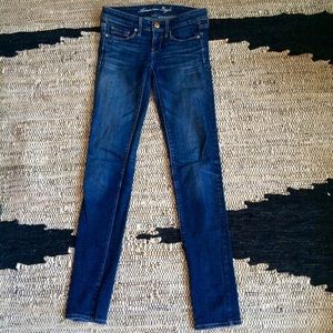 American Eagle Dark Wash Skinny Jeans
