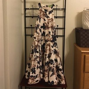 Beautiful flower dress