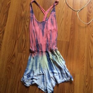 Tie Dye Earthbound Romper