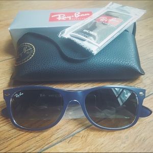 NWT 🎉 New Wayferer RB2132 Blue/Transparent Frames