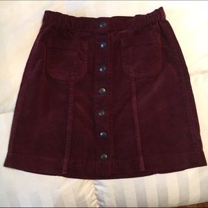Brandy Melville Button Up Skirt