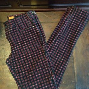Anthropologie Pilcro Serif Corduroy Leggings
