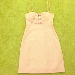 Lilly Pulitzer seersucker stripe pink dress NWT