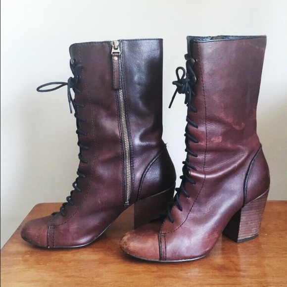 Lace up boots