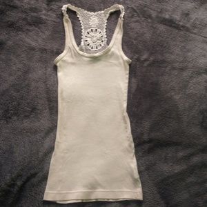 crocheted tank