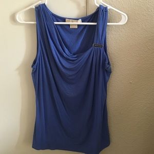 Blue Michael Kors Tank