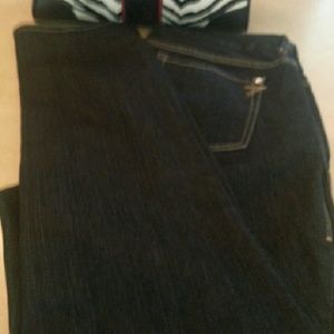 Torrid black jeans worn 1x