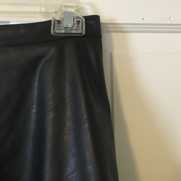 Faux Leather Skirt - Picture 2 of 4