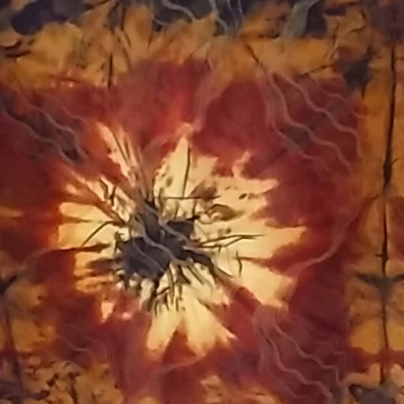 Dressbarn Burgundy/Cream/Gray Top, S #0037 - Picture 3 of 4