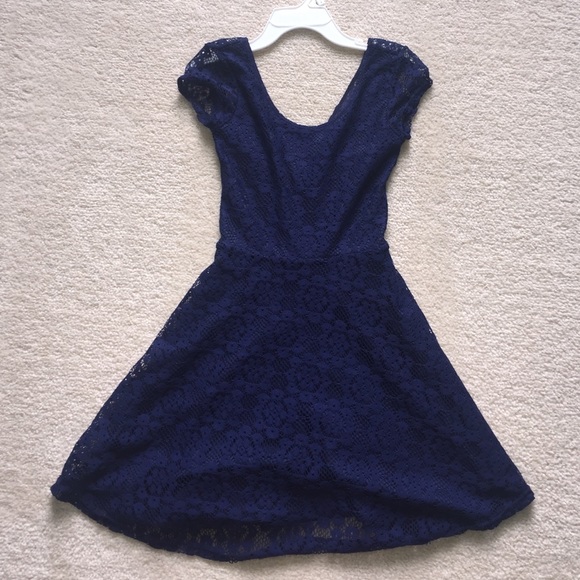 Dark Blue Wet Seal Dress