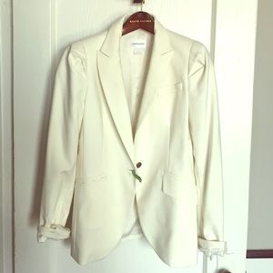 Club Monaco White Blazer size 6