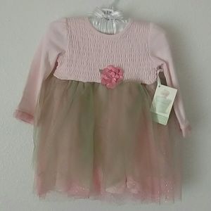 Darling 9 month dress set, NWT