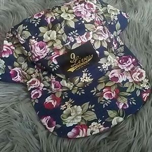 Skateboard Floral Snapback
