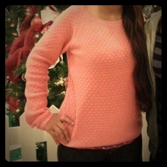 Forever 21 pink knit sweater