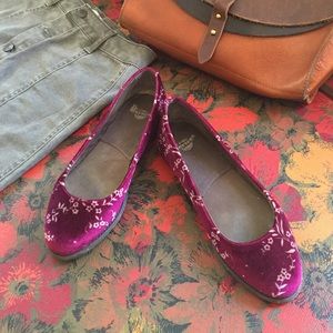 Dr. Martens Marion velvet slip-ons