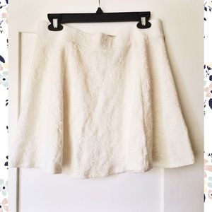 Embossed Circle Skirt