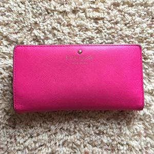 PINK KATE SPADE WALLET