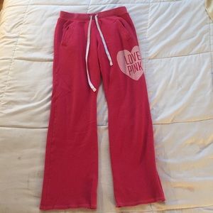 PINK victorias secret boyfriend sweatpants
