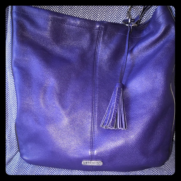 EUC Gorgeous Plum Coach Hobo 100% LEATHER