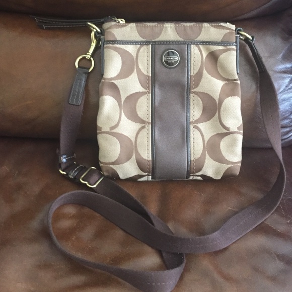 Brown Coach Crossbody