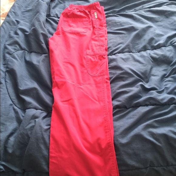 Hot pink size small scrub pants!