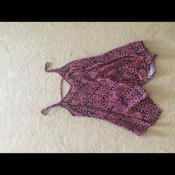 target printed top