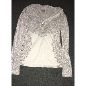 athlete stretchy half zip sweatshirt