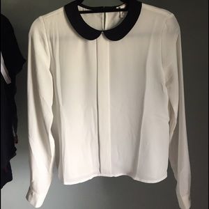 Forever 21 Peter Pan collar blouse - S