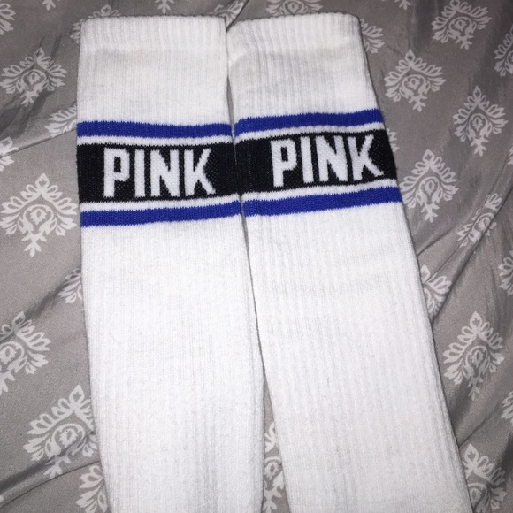 PINK SOCKS WORN 2-3 TIMES