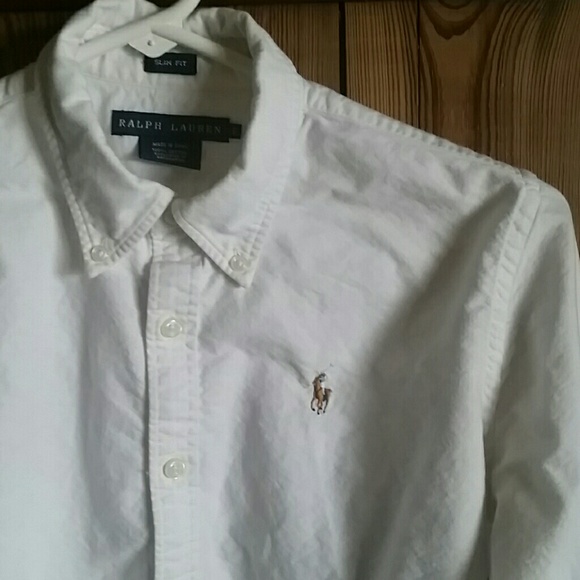 Polo white button down shirt - Picture 2 of 3