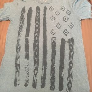 Men's American Flag Design Shirt