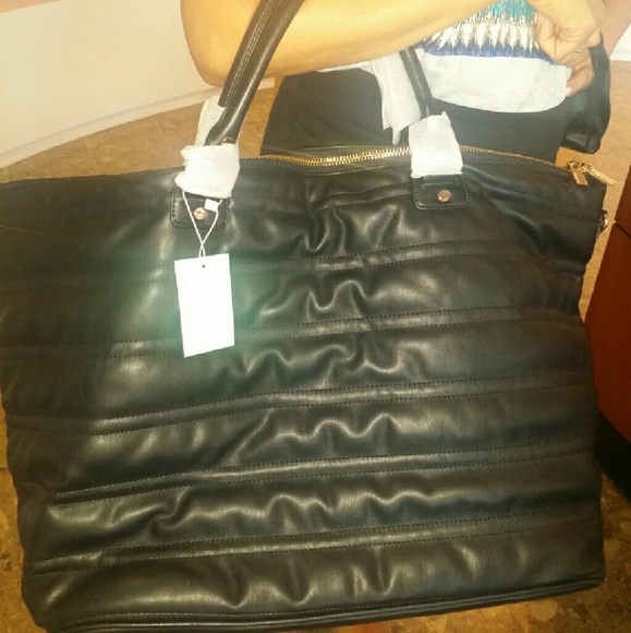 Butter Soft Vegan Leather Overnight/Weekend Bag