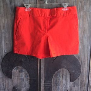 EUC Orange Loft Riviera Chino Shorts