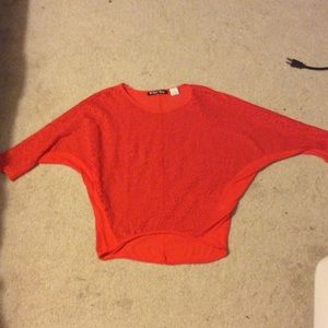 Coral three quarter tee