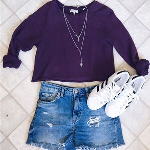 Purple Sweatshirt
