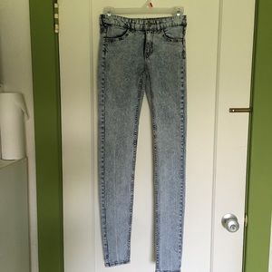 H&M Acid Wash Skinnies