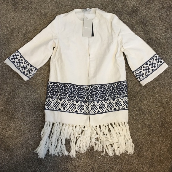 Gorgeous Zara tasseled jacket