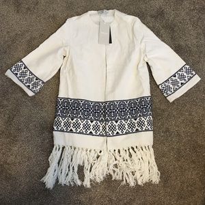 Gorgeous Zara tasseled jacket