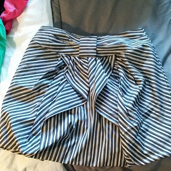 Striped skirt, worn once.