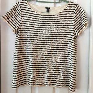 JCrew sequin shirt