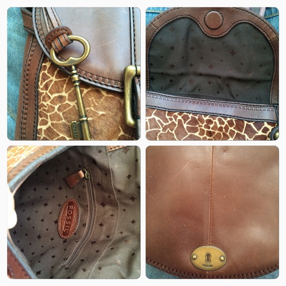 FOSSIL Vintage Revival (VRV) Small Flap Crossbody - Picture 4 of 4