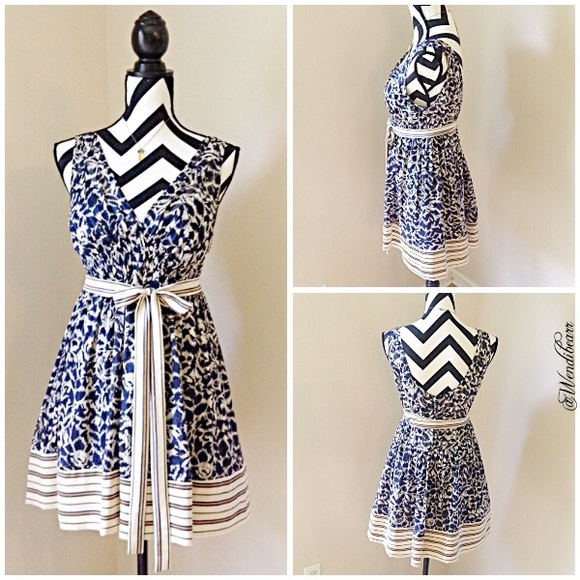 BCBGeneration Polished Boho Silk Dress